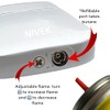 NIVEK Kulomi Lighter Kitty KT Torch Lighter Pink Flame Pocket