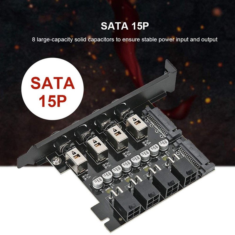LetCart HDD Hard Drive Power Supply Switch Control Module SATA