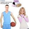 ZIBELL UV Protection Sunblock Arm Sleeves 6 Pairs with Thumb