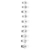 10pcs Watch Clap Buckle Folding Watch Strap Clasp Buckle Watch