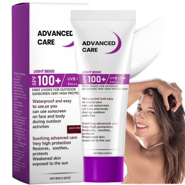 80ML Sunscreen SPF 100+,Sun Cream SP/F 100 PA+++,100 SPF Su/nscreen,Face