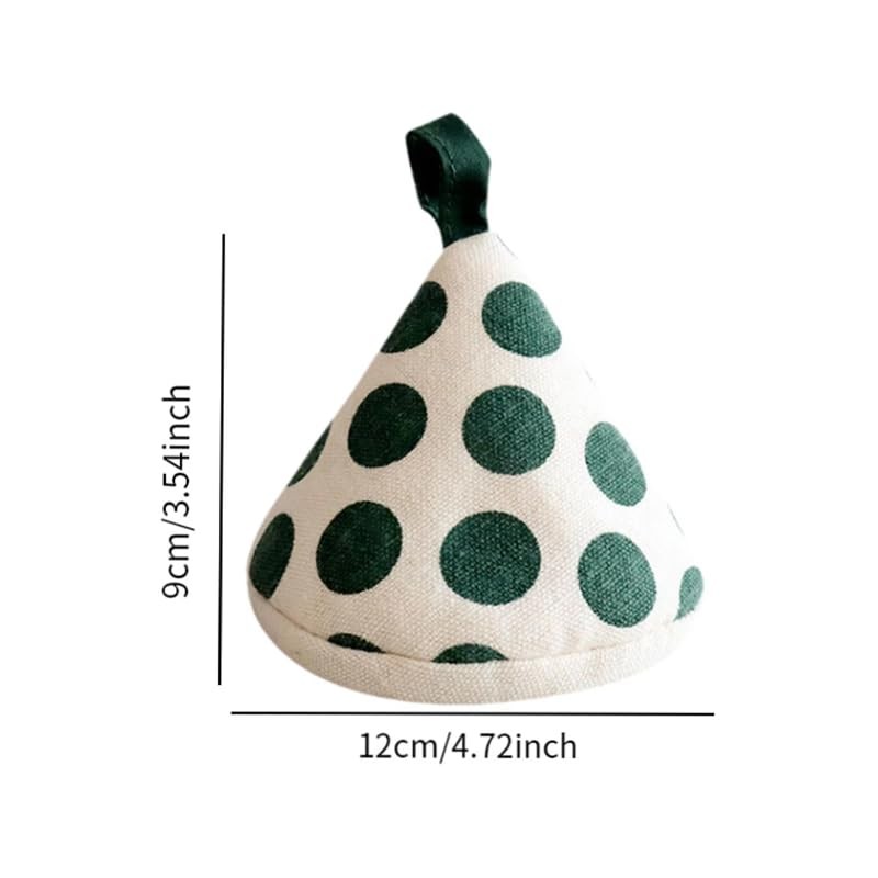 LAKYMIE Pack of 4 Pot Holders Oven Gloves Heat Resistant