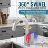 ALEASHA Bar Sink Faucet, Bar Sink Faucet Single Hole, Stainless