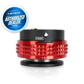 NRG NEW NRG QUICK RELEASE GEN 2.1 BLACK / RED PYRAMID SRK-210BK-RD + HARDWARE