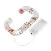 Floral Resin Letter Light Dry Flower and Alphabet Shape LED