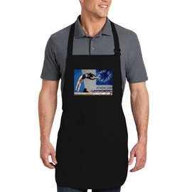 Perfect Process Catalina Ponor - Cotton Cooking Kitchen Apron PFP #GG97647, Black