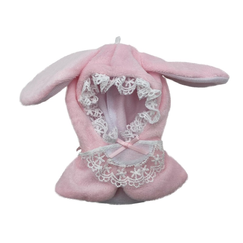 AXLUCE-Stuffed Animal Clothes-Plush-Clothes-10cm-Doll (Rabbit (Light Pink))