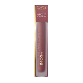 Excel Lip Velvetist, LV10 Gliot Cherry, Matte Liquid Lipstick