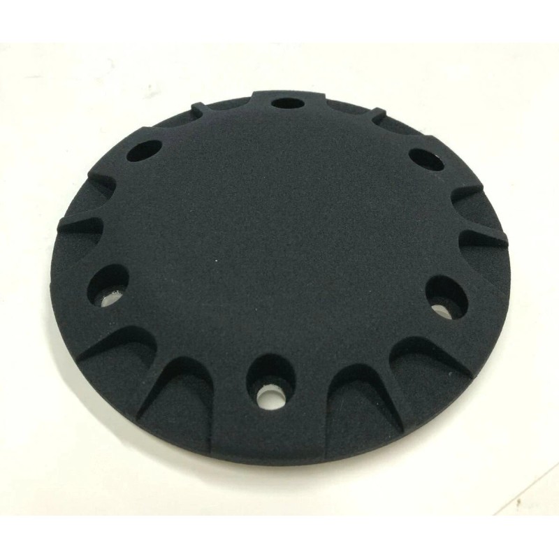 Ultima Black Motor Pulley Cap For Ultima 2" Old School