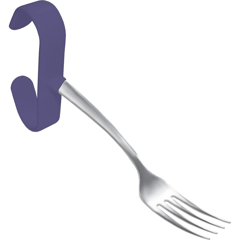Rehabilitation Advantage Stainless Steel Fork with Vertical Handle