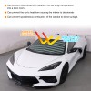 Ynei Foldable Windshield American Flag Sun Shade Custom Fits Corvette