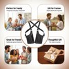 ASTRULUME Premium Leather Adjustable Underarm Shoulder Holster Bag for Men