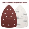50 PCS Mouse Detail Sander Sandpaper, 80 Grit Palm Sander