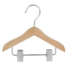 Only Hangers Wooden Doll Hangers w/Clips (Pack of 5)