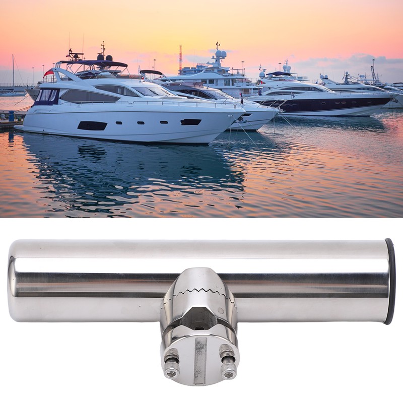 Fishing Boat Rods Holder Rail Mount Yacht Pole Holder Clamp