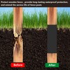 Fence Post Protector for Mailbox, 10 PCS Wood Post Sleeve,