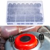 Ewwtrey 145 Pcs Screw Caps and Nuts Plastic Caps for