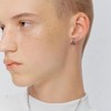 Fashion Baseball Sleeper Small Hoop Earrings for Men Women Cartilage