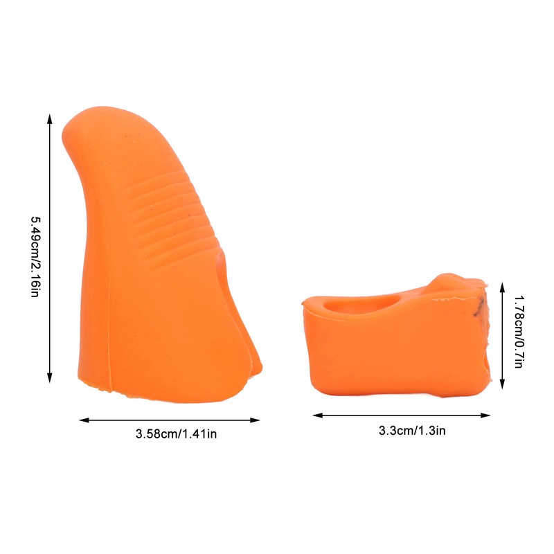 2 Pcs Violin Bow Grip Corrector Soft Reusable Silicone Violin