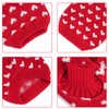 Dxhycc Dog Knitted Sweater Dog Heart Sweater Puppy Sweater Warm