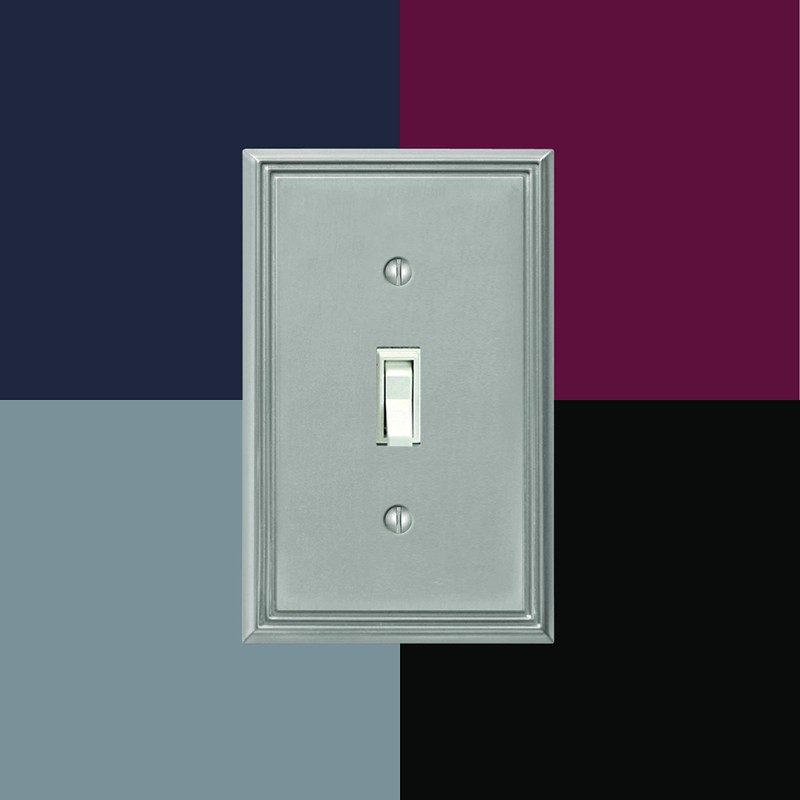 Amerelle 77DBN Wall Plate, Pack of 1