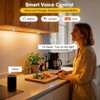 Smart Under Cabinet Lights Plug In, 6 Pack LED Puck