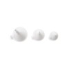 Fox Run 5299 Funnel Set, Plastic, 3-Piece, White, 4.75 x