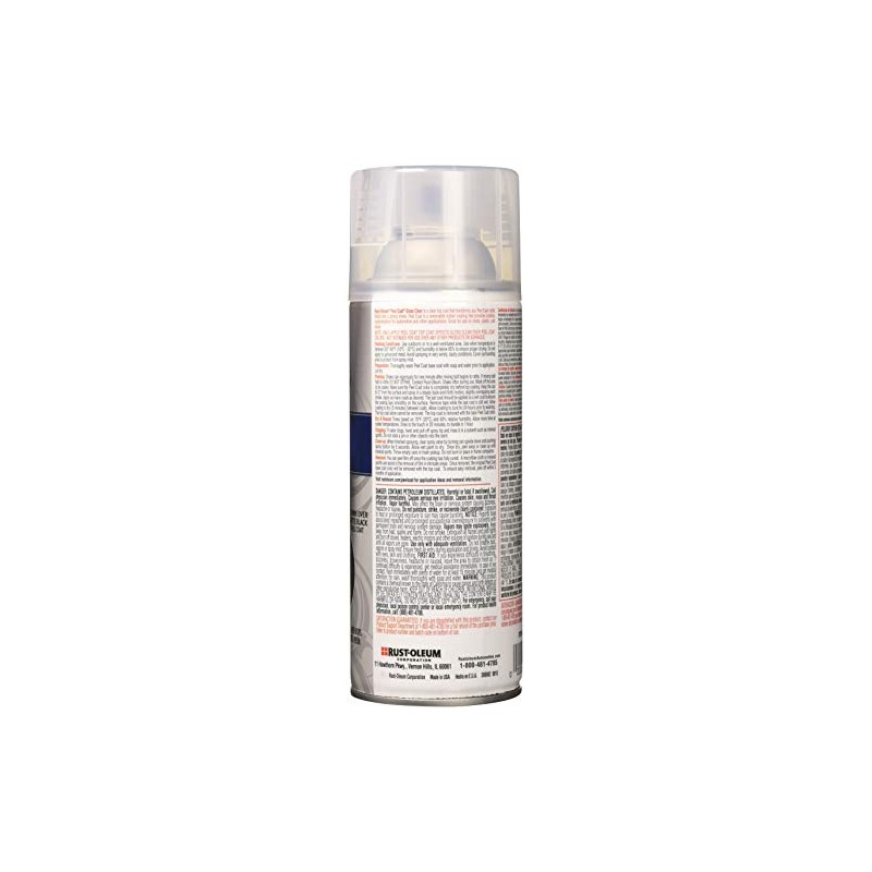 Rust-Oleum 297343 Peel Peelable Coating, Gloss Clear, 10 Fl Oz