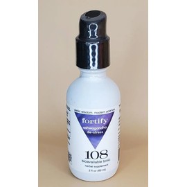 Rising Sun Fortify 108 Ashwagandha De-Stress 2oz Bioavailable Tonic Herbal Supplement