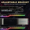 EZDIY-FAB ARGB GPU Holder, GPU Holder Brace, Graphics Card, GPU