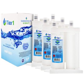 Tier1 Refrigerator Water Filter Replacement for WF2CB PureSource2, NGFC 2000, 1004-42-FA, 469911, 469916, FC 100 - with Activated Carbon Media to Reduce Chlorine while Improving Water Taste - 3 Pack