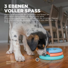 Outward Hound Nina Ottosson Puppy Lickin' Layers Interactive Dog Toy