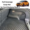 7DEEKEI Cargo Mat Compatible with 2021-2025 Ford Mustang Mach-E Trunk