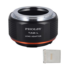 PHOLSY Lens Adapter Compatible with Tamron Adaptall-2 Lens and L Mount Camera Body Converter Compatible with Leica SL2, SL2-S, CL, TL2, Lumix S5, S1, BS1H, Sigma FP, FP L, Adaptall-2 to L