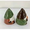 Cracker Barrel Fall Gnome Pumpkin Mini Salt & Pepper Shakers