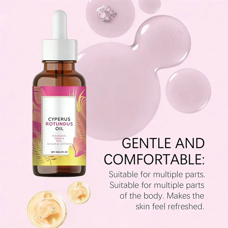 Aceite Natural De Cyperus Rotundus Para La Depilación 2pcs