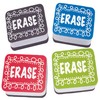 Ashley, ASH78002, Chalk Design Mini Whiteboard Eraser, 10 / Pack,