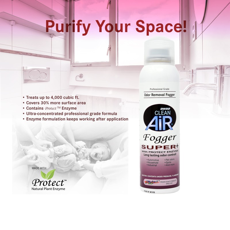 DWD2 Clean Air Odor Removal Fogger Super Plus – Enzyme-Based
