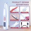 Paw Trimmer for Dogs Electric, Pet Paw Trimmer with LED