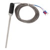 M12 Probe Thermocouple PT100 Stainless Steel Temperature Sensor Probe 200mm