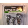 Pittsburgh 3 PC FLEX HEAD STUBBY RATCHET HANDLE SOCKET WRENCH