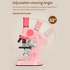 Microscope Toy Educational Biological Laboratory Tool Microscope Toy for Children