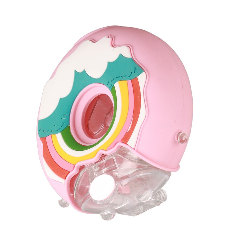 Donut Water Bottle Cute Shape Colorful PC Heat Resistant Portable