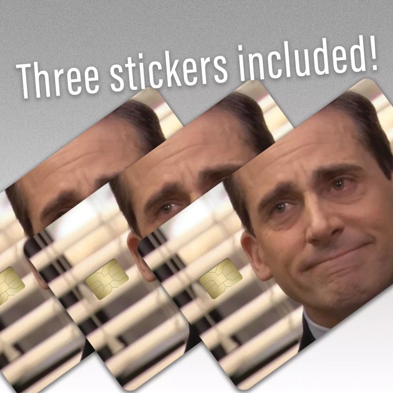 KCD 3 Pack Credit Card Skin Office Michael Funny Meme