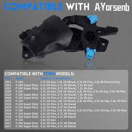 A-Yorsenb GC3Z-9943170-E Tailgate Lock Actuator Back Door Lock Compatible with Ford F150 F250 F350 2017 2018 2019 2020 2021 Powered Tailgate Lock Actuator