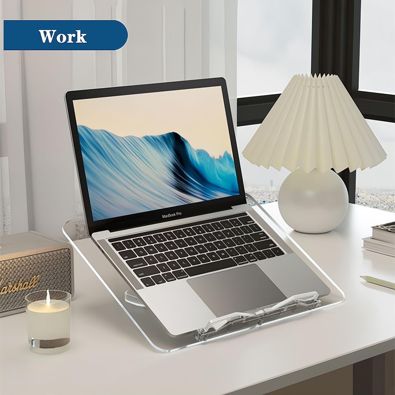 Acrylic Book Stand for Reading,Portable Book Page Holder,Adjustable Display Stands