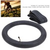 2Pcs Inner Tyre Tube Tire Butyl Rubber W/Bend Valve for