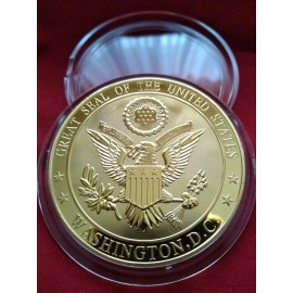 Washington DC Challenge Big Coin. The Great Seal of the United States of America