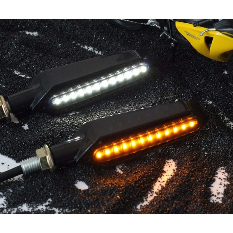 Motorcycle 12V LED Sequential Turn Signal Flowing Turn Signal 4