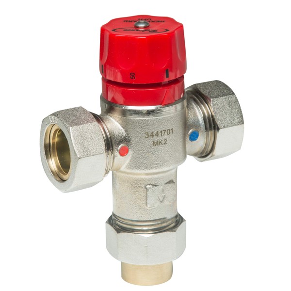 Reliance RWC 22mm Temperature Mixer Valve for Water underfloor Heating Kits 22mm Mixing kit Compression Fitting Kudos-Trading UK Next Working Day Prime delivery.